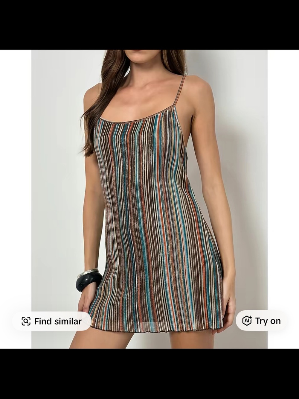 Striped Mini Dress